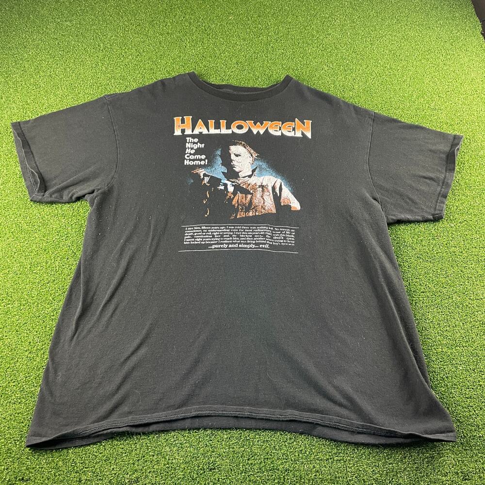 John Carpenters Halloween Michael Myers The Night He Came Home Horror T-Shirt XL